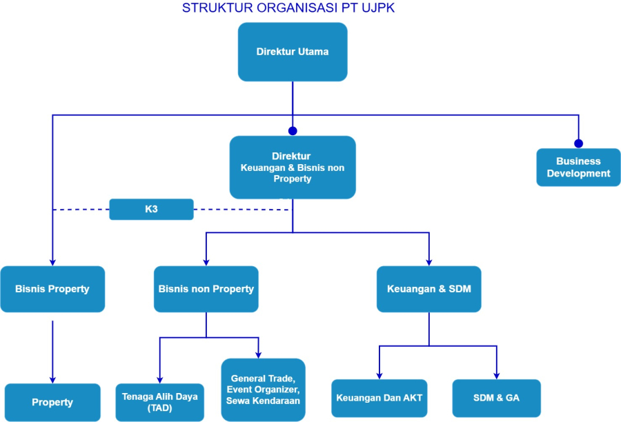 STRUKTUR ORG PT UJPK