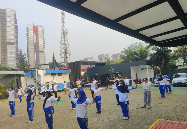 Kegiatan Ling Ting Kung di Sasana Graha YPK